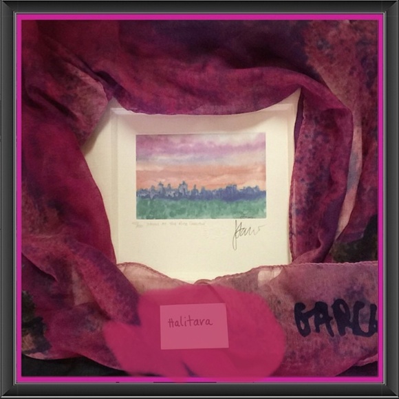 ❤️⚡️💙 Jerry Garcia Art Gorgeous Scarf ~ Grateful Dead - Picture 8 of 13